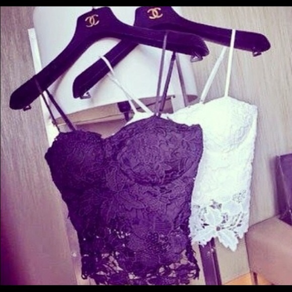 Lace Crop Top - Picture 2 of 2
