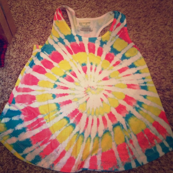Tie dye tank