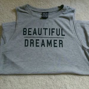 NWOT Beautiful dreamer muscle tank