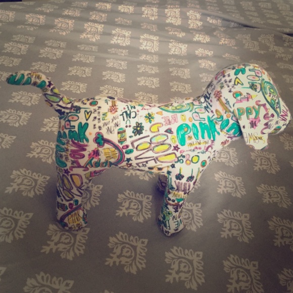 Colorful Victoria's Secret dog