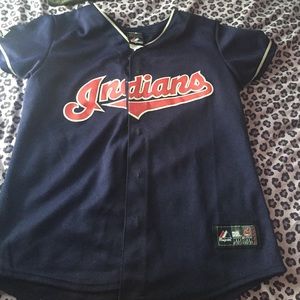 Cleveland Indians button up jersey