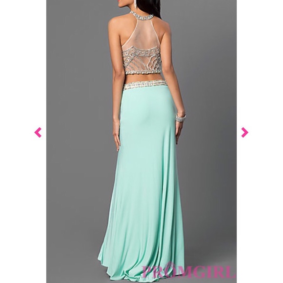 Two Piece Prom Dress - Picture 4 of 7