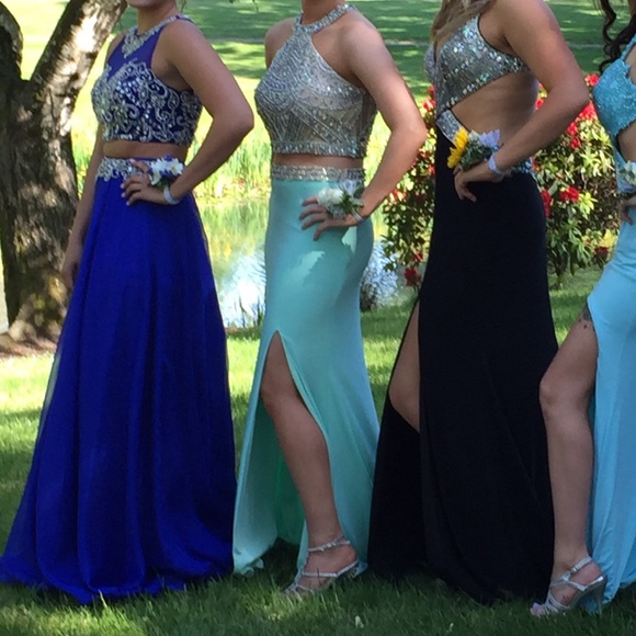 Two Piece Prom Dress - Picture 7 of 7