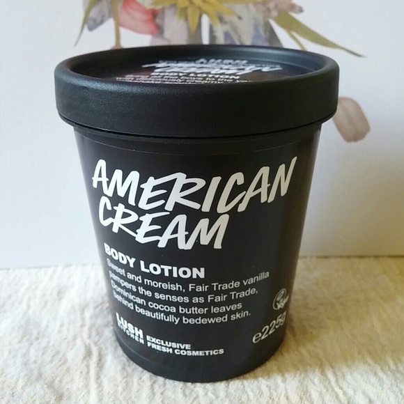 Lush Makeup New Lush American Cream Body Lotion Poshmark