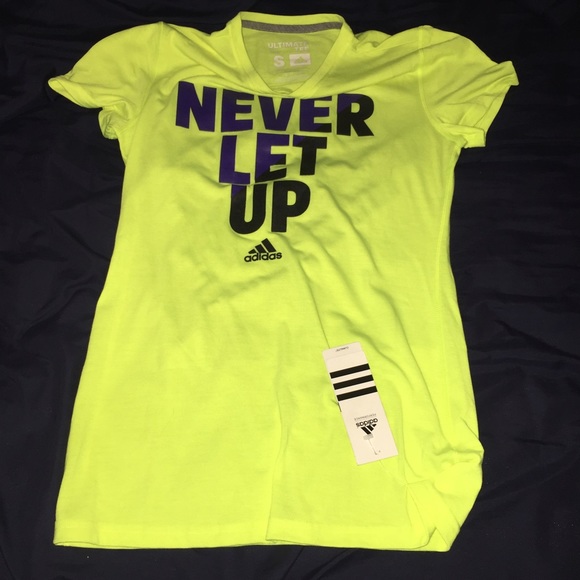 Adidas 'Never Let Up' Shirt