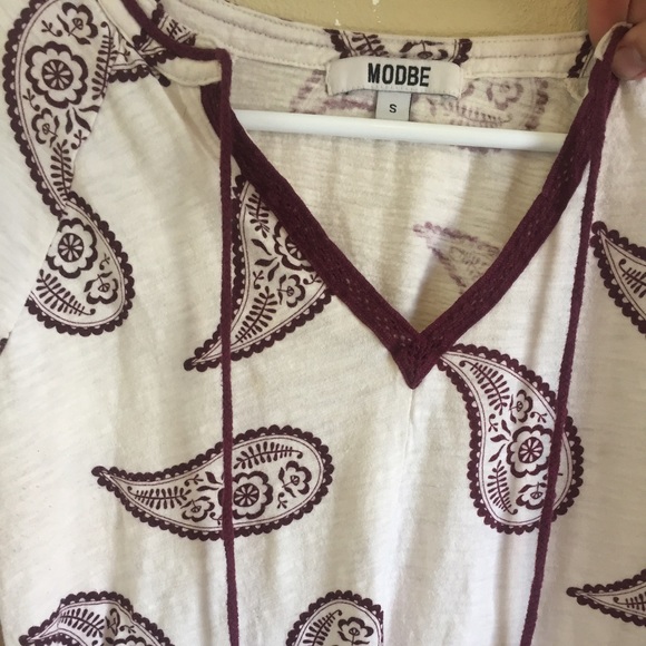 3/4 length tee - Picture 2 of 3