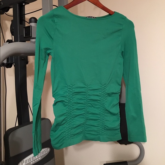 XOXO Green Long Sleeve Shirt