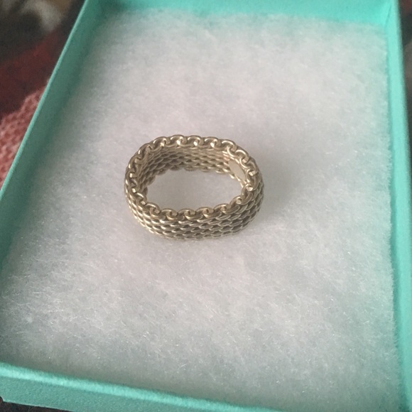 Tiffany & Co. somerset sterling silver ring - Picture 2 of 5