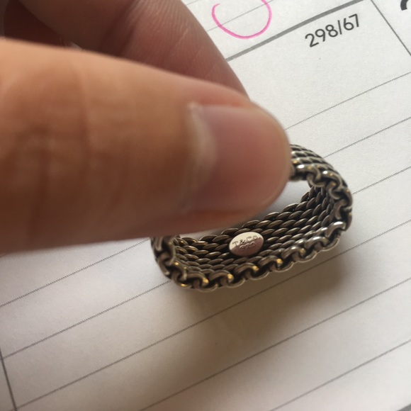 Tiffany & Co. somerset sterling silver ring - Picture 4 of 5