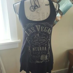 Black Las Vegas tee