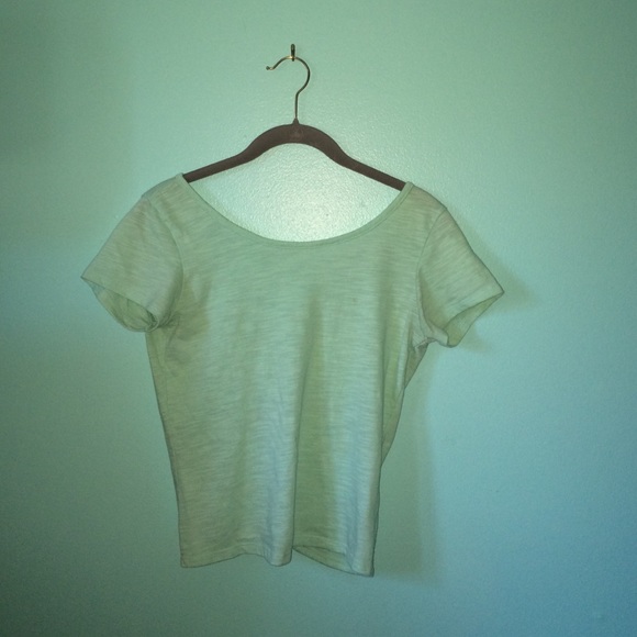 Mint Bow-back t-shirt - Picture 1 of 4