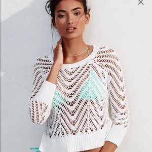 Victoria's Secret open knit sweater