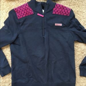 Navy Vineyard Vines Shepshirt Small