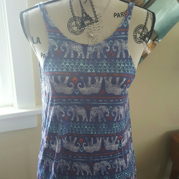Elephant aztec tank
