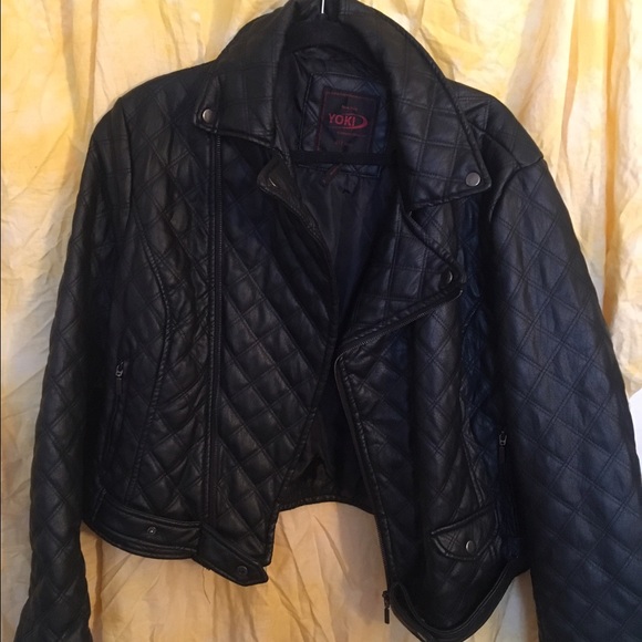 NWOT Yoki Quilted Motorcycle Jacket