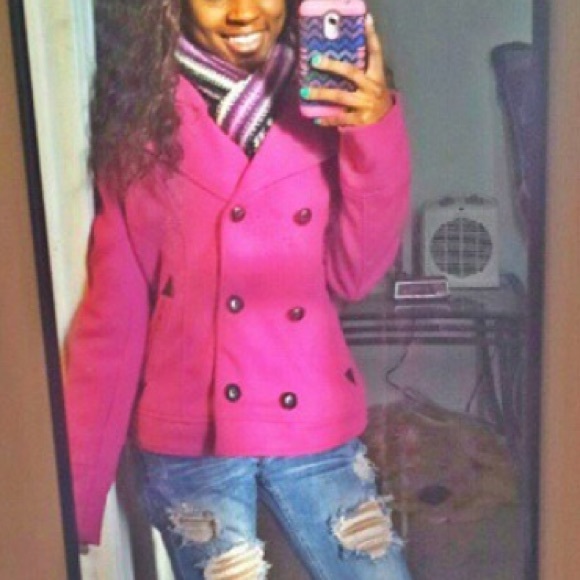 Pink Peacoat