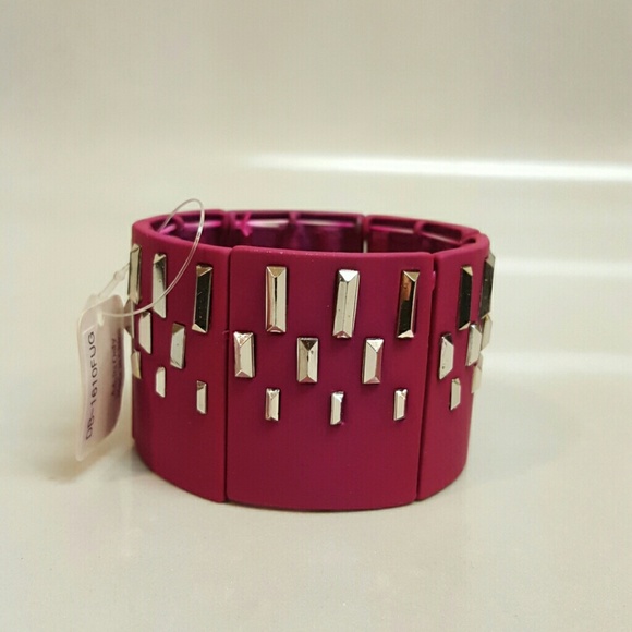 SOLD! Purple Matte Cuff Bracelet