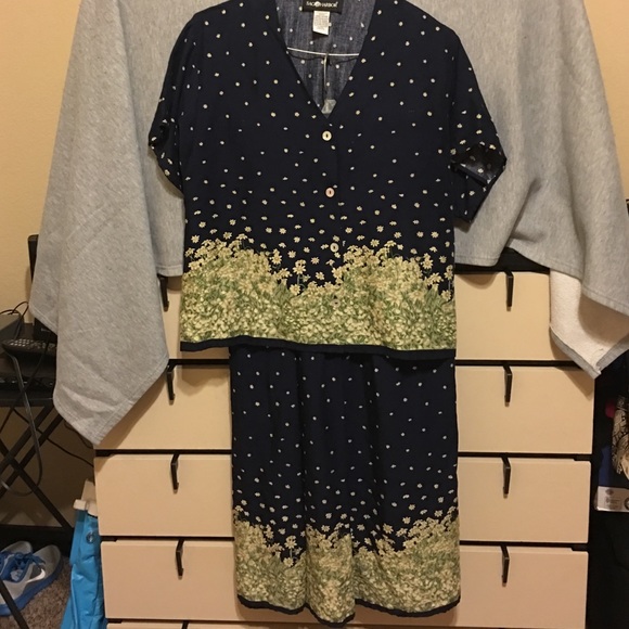 Skirt and blouse