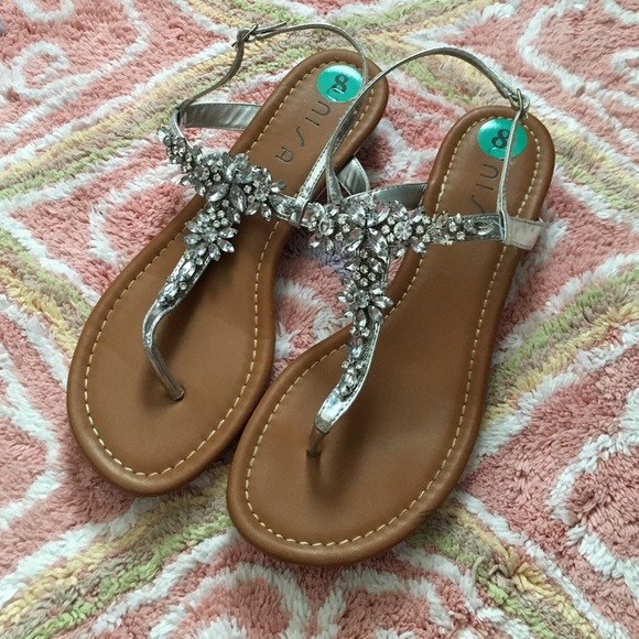 Rhinestone sandals