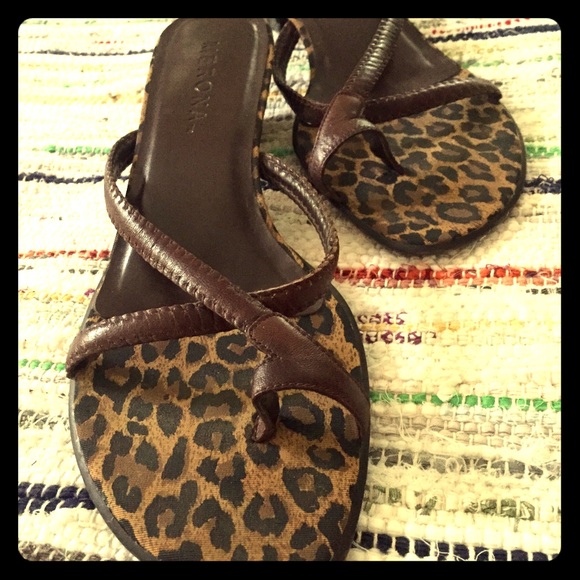 Brown Merona Sandals. Size 10