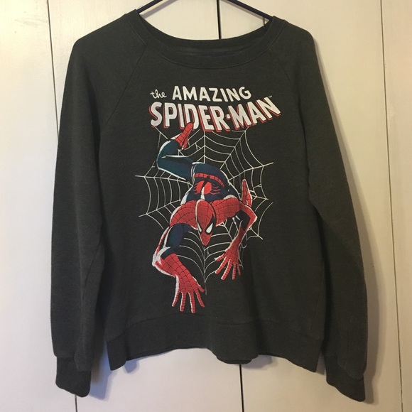 🕸 Grey Spider-Man Sweater 🕸