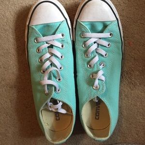 Tiffany blue converse