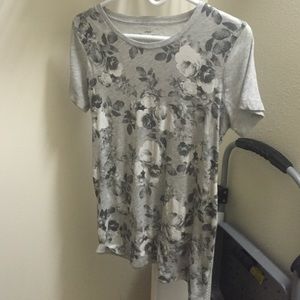 J. Crew floral T-shirt