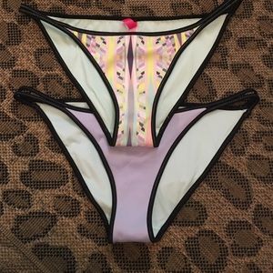victoria secret swim bottoms! Size medium