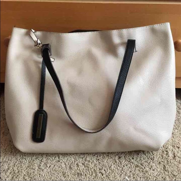 Faux Leather Reversible Tote