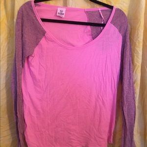 VS Pink Baseball Tee