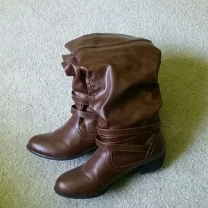 Brown  High Boots