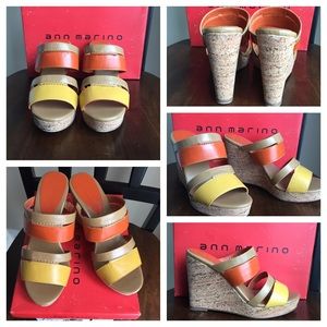 Ann Marino wedge sandal
