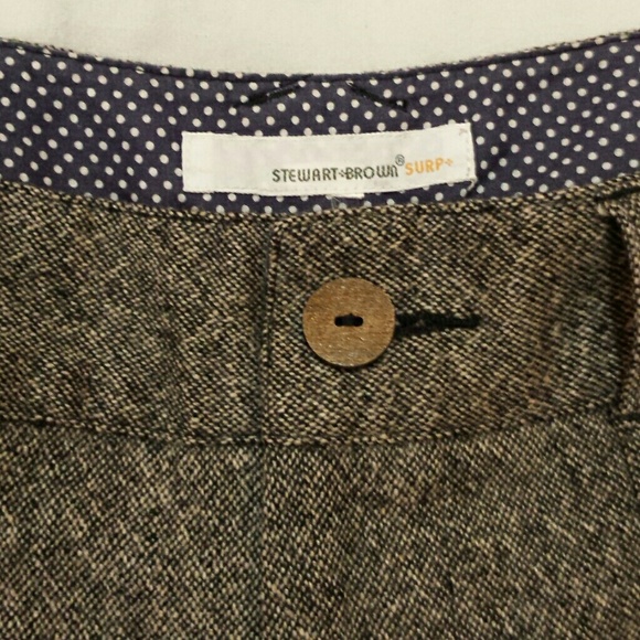 Stewart + Brown Surplus tweed cropped pants - Picture 4 of 4