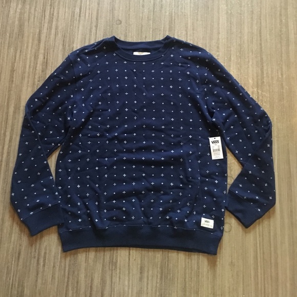 NWT Men's Vans Crew Neck Sweatshirt!