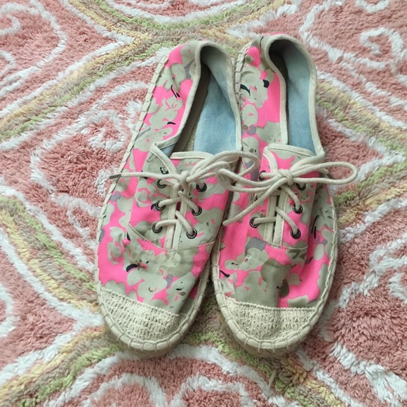 Steve Madden floral espadrilles