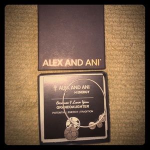 Alex and Ani Granddaughter bracelet. Brand new