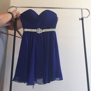 Beautiful Indigo homecoming dress
