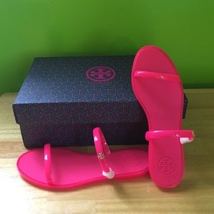 Pink Tory Burch Sandals!!!!!