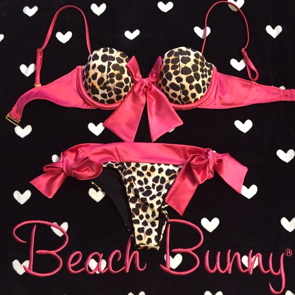 FOUND! ISO beach bunny cheetah licious bikini/top