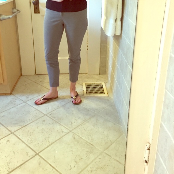 Gray Pixie Ankle Pants
