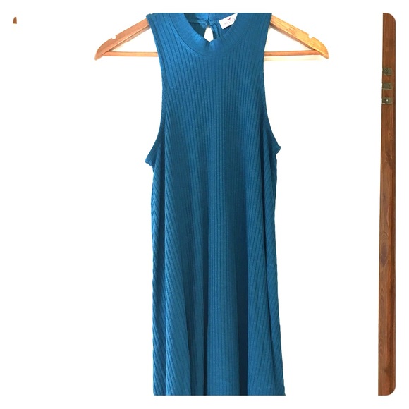 Hollister Co. Turquoise Midi Dress