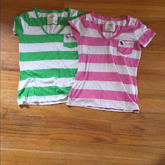 Two Abercrombie and Fitch Shirts
