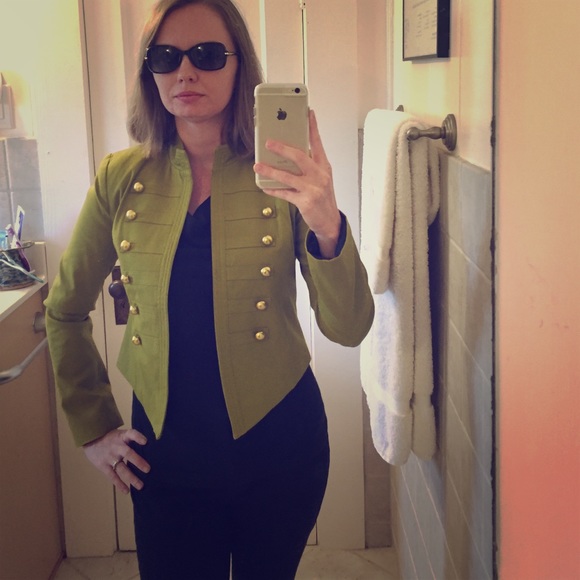 Military inspired blazer / jacket