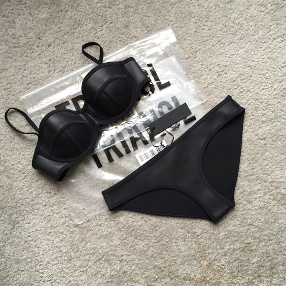 authentic TRIANGL bikini Milly New York noir