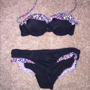 pink victoria secret swim suit