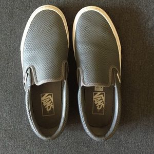 Perforated Leather Vans
