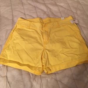 Yellow Maurice's short size 11/12