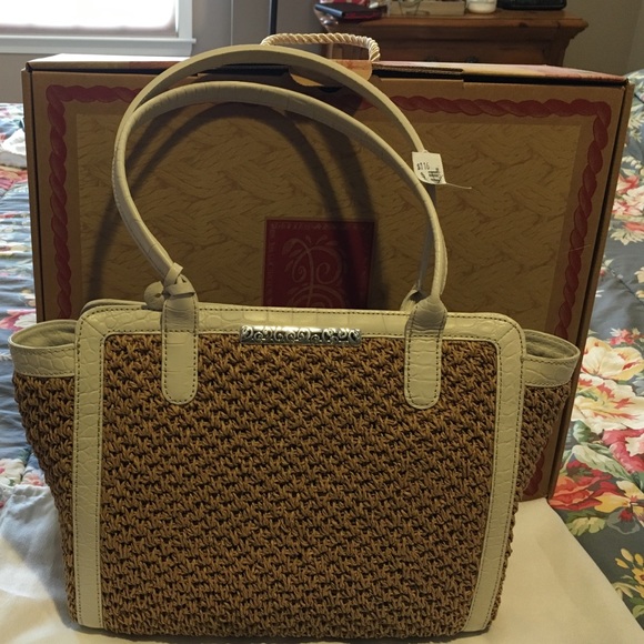 NWT Brighton straw handbag - Picture 2 of 3