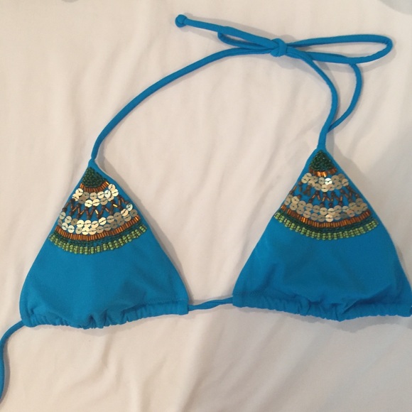Victoria's Secret triangle swim top