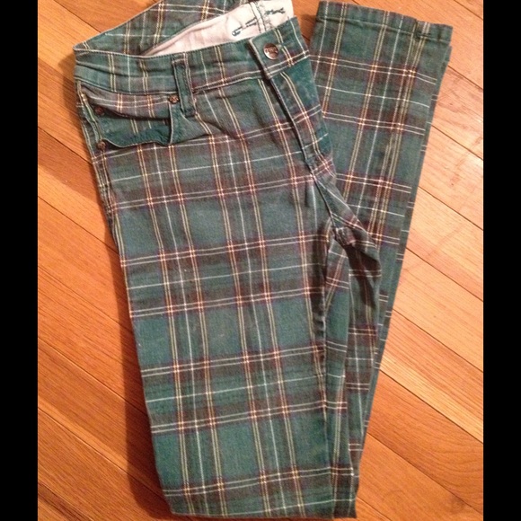 plaid skater pants